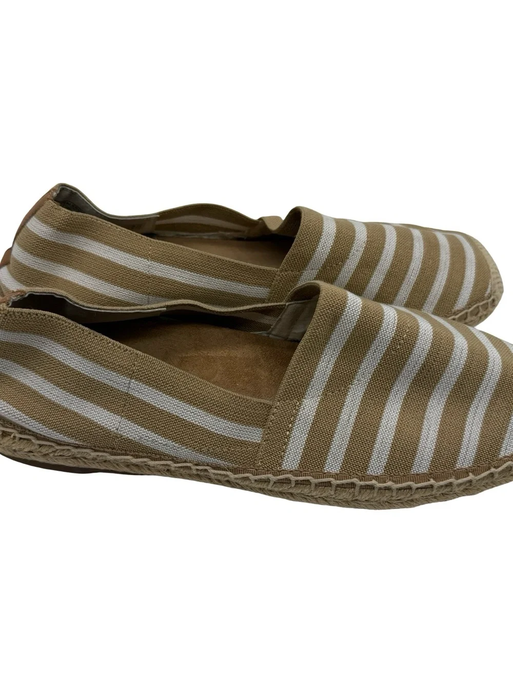 Vionic Valerie Espadrille Flats Beach Vacation Size 9.5